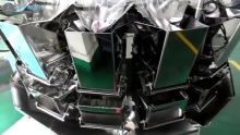 12/14 head Weighing Counting Multihead Weigher Packaging Machine