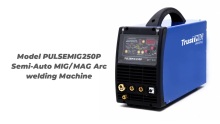 Model PULSEMIG250P Semi-Auto MIG/MAG Arc welding Machine