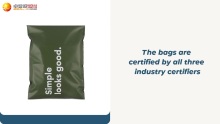 Zealx Packaging Shipping Bag 100% Eco Polymailer Mailing Bags For Clothing
