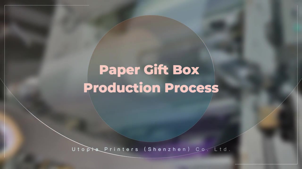 Paper Gift Box Production Process | Utopia Printers