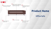 Modern Reception Luxury Modular Sectional Office Sofa Set Furniture