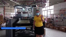 Introduction of Chiyang Brand Three Thread Fleece with Jacquard Circular Knitting Machine