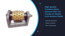 Kalitate handiko Frankfurt Bush mailua granito edo marmol lichi gainazal akabera