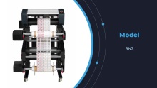 Teneth RN3 Roll to roll Digital Die Label Cutter
