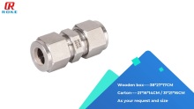 Stainless Steel Double Ferrules Compression Unions