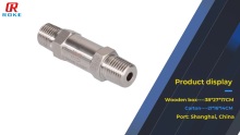 Stainless Steel 316 BSPP Male Thread Check Valve Opening Pressure 1/3 Psi