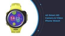 4G Smart HD Camera & Video Phone Watch