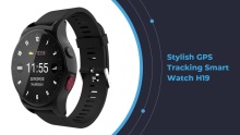 Stylish GPS Tracker Smart Watch With Health Mornitoring Function