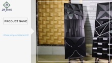 Barruko horma papera 3D PVC hormako panelak instalatzeko erraza