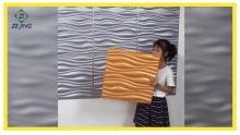 Kolore zuria 3D dekorazio horma artea PVC hormako panela hormako eta sabairako