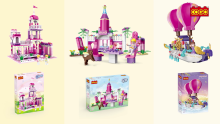 Princess castle building blocks kids toys
