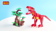 Dinosaur Building Blocks set