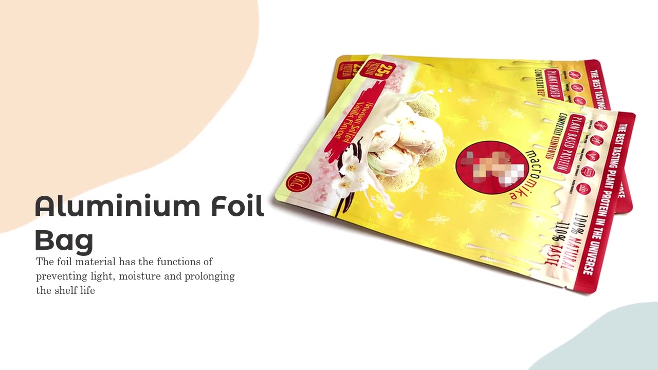 RSH Packaging Wholesale Custom Printed Food Grade Foil Packaging bag supplier