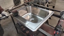 Hand Polishing Process for Sink