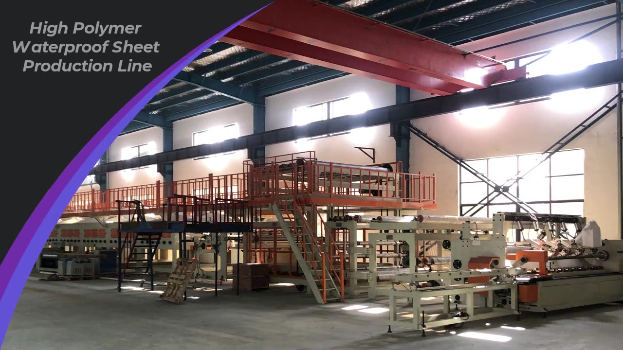  China Dali High Polymer Waterproof Sheet Production Line manufacturers - Dali 