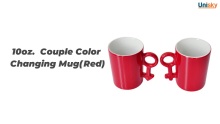 10oz. Couple Color Changing Mug(Red)