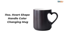 11oz. Heart Shape Handle Color Changing Mug