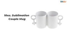 10oz. Sublimation Couple Mug