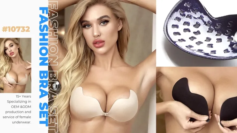 Sexy Deep V-Shaped Gel Invisible Bra Strapless Silicone Bra