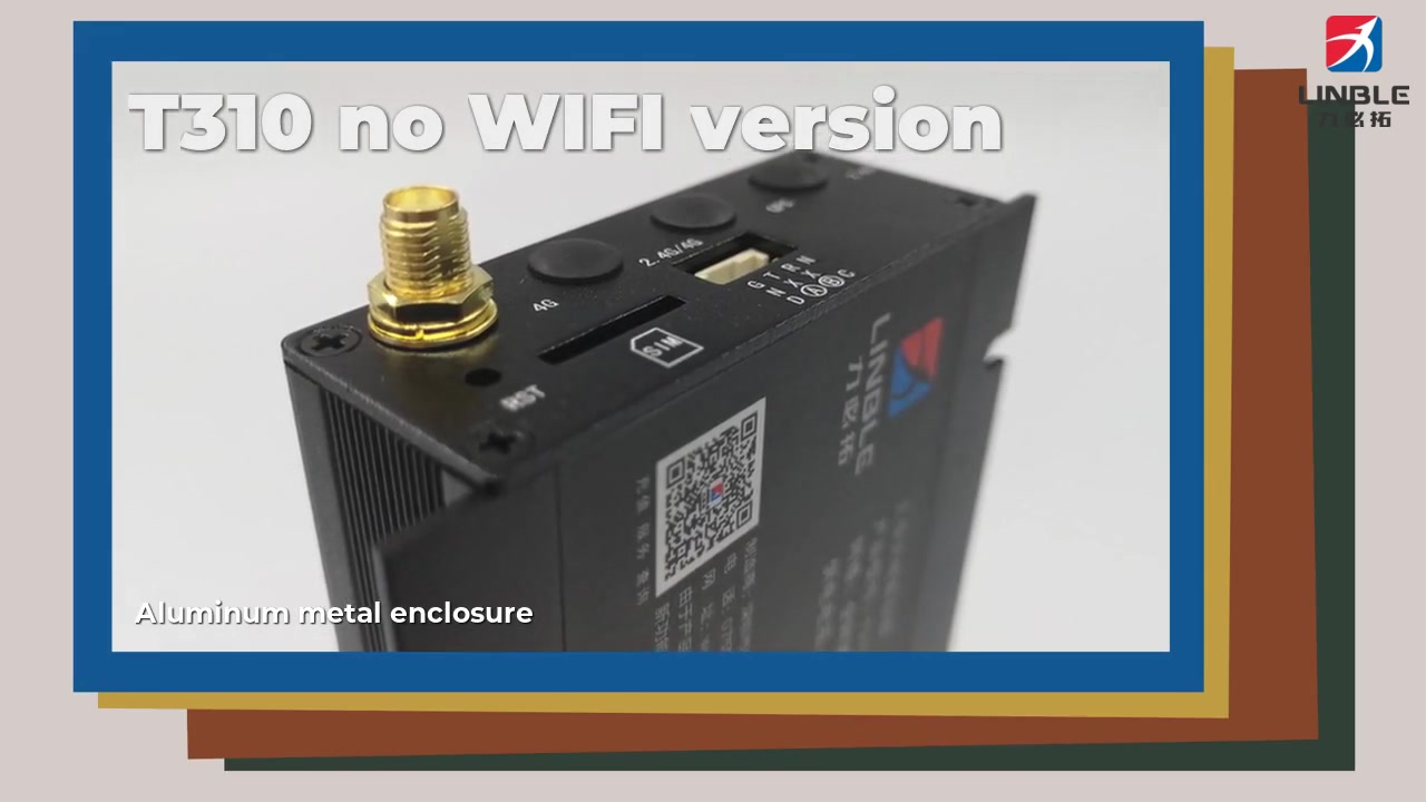 Libtor pas de version WIFI T310 routeur industriel sans fil 3 G/4G affichage du produit