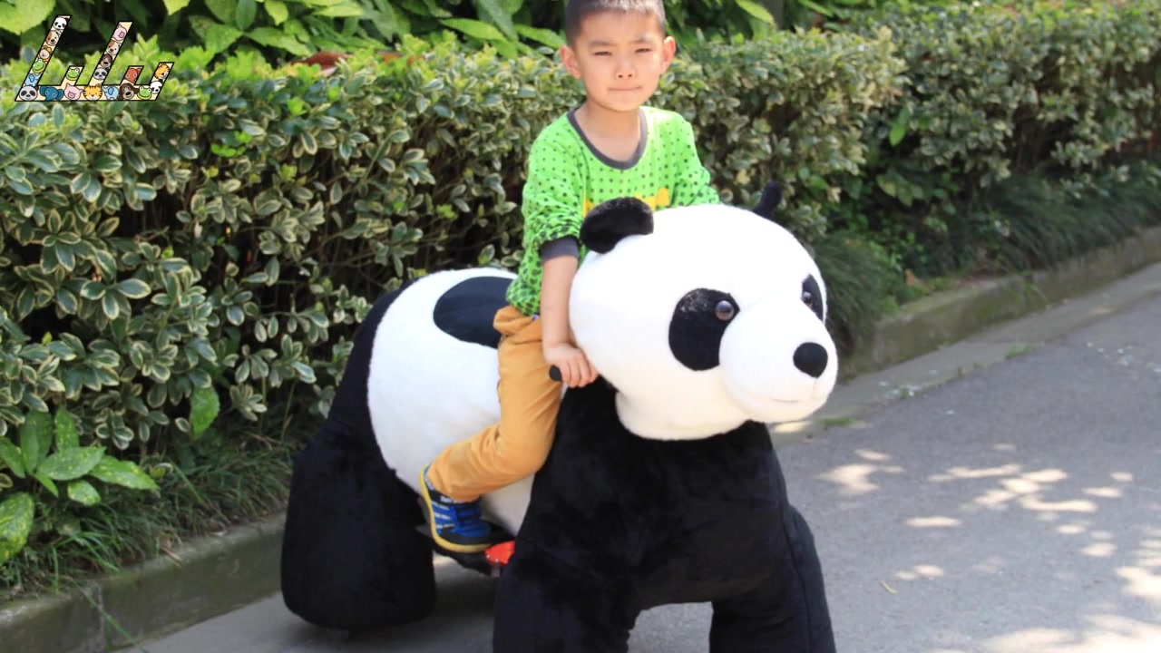 HighQuality 001 PANDA hayvan sürmek Toptan-SHANGHAI LULU TOY CAR CO., LTD.