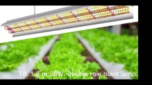 T8 36W 120cm double tube full spectrum plant growth light Indoor plant grow lights greenhouse growing