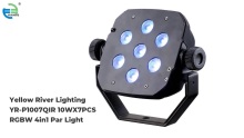 Yellow River Lighting YR-P1007QIR 10WX7PCS RGBW 4in1 Par Light