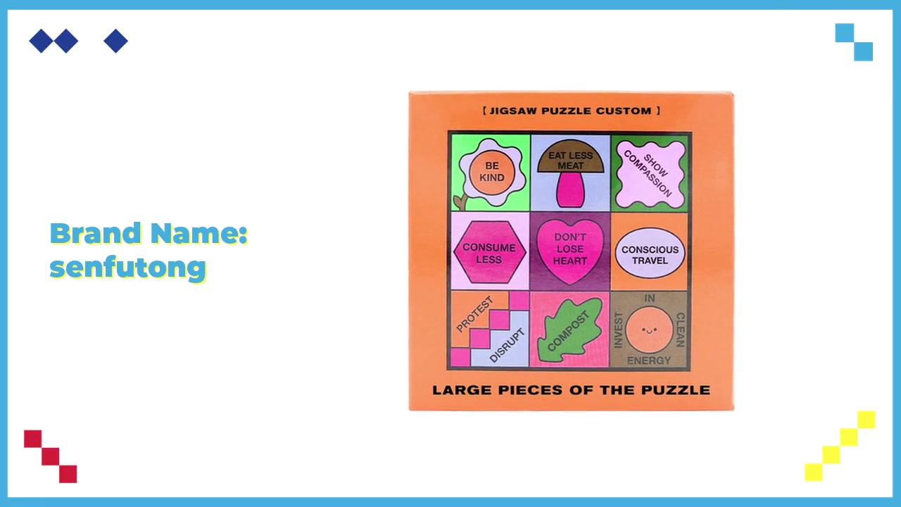 Esempio gratuito personalizzato Porcellana Fornitore economico Prezzo economico OEM Jigsaw Puzzle 24 100 300 500 1000 pezzo di puzzle