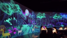 Interactive Floor Game Software Advertising Equipment Projection Augment Reality 3D Holographic Immersive Radar System