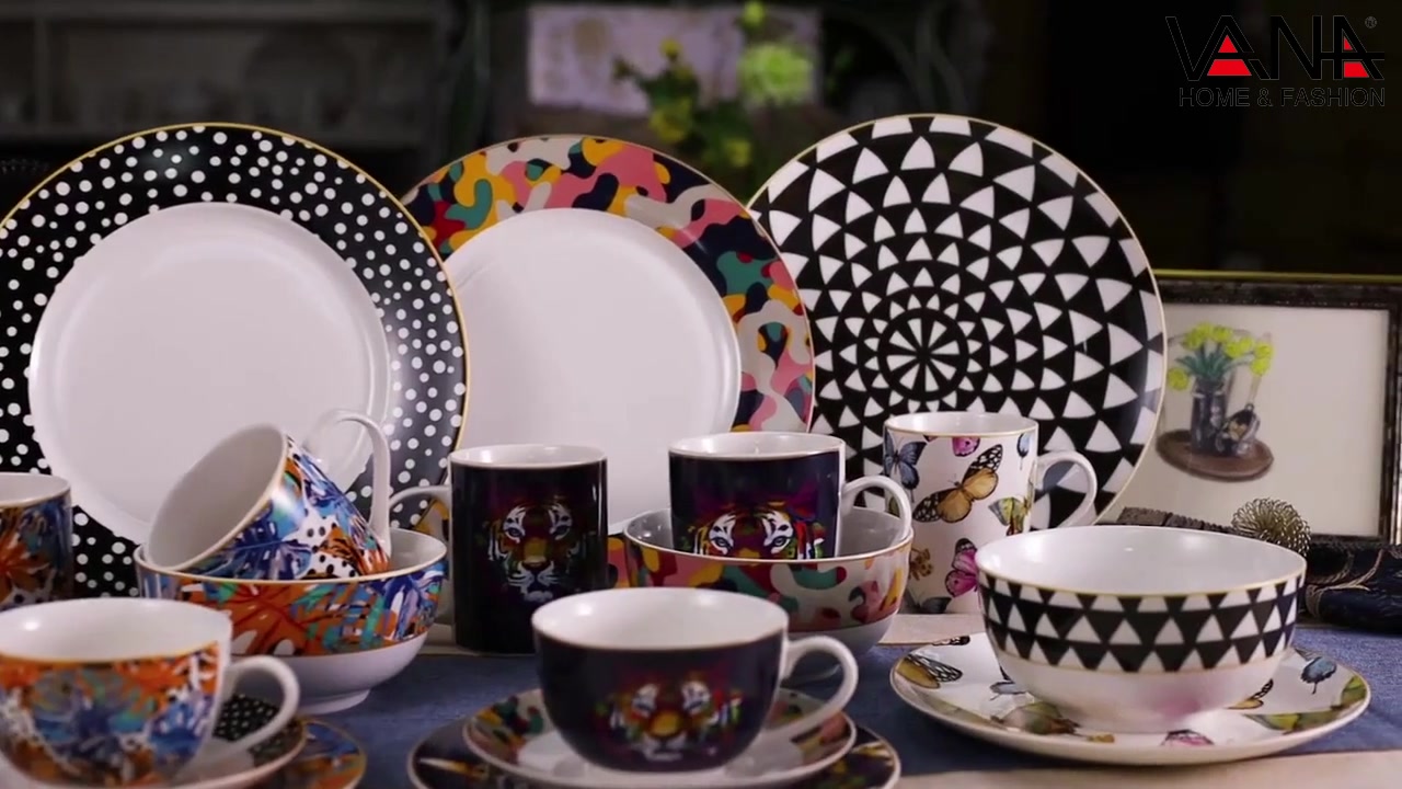 Floral Tea Set