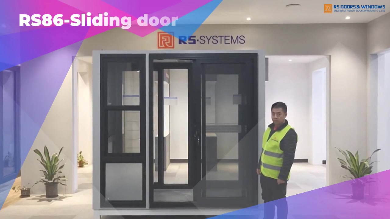 Fabricants de portes coulissantes RS86 personnalisées de Chine