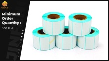 Factory Direct Supply Direct Thermal Label 60x40mm Roll Core 40mm Weight 0.35kg/Roll