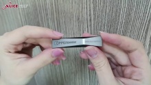Zinc alloy furniture nameplates can be customized processing-Alice
