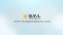 Denim category hang card, printing design denim, color blue denim