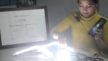 Professional Best Quality Kingshowstar RGBW ZRZ Fang light +rock light Factory manufacturers