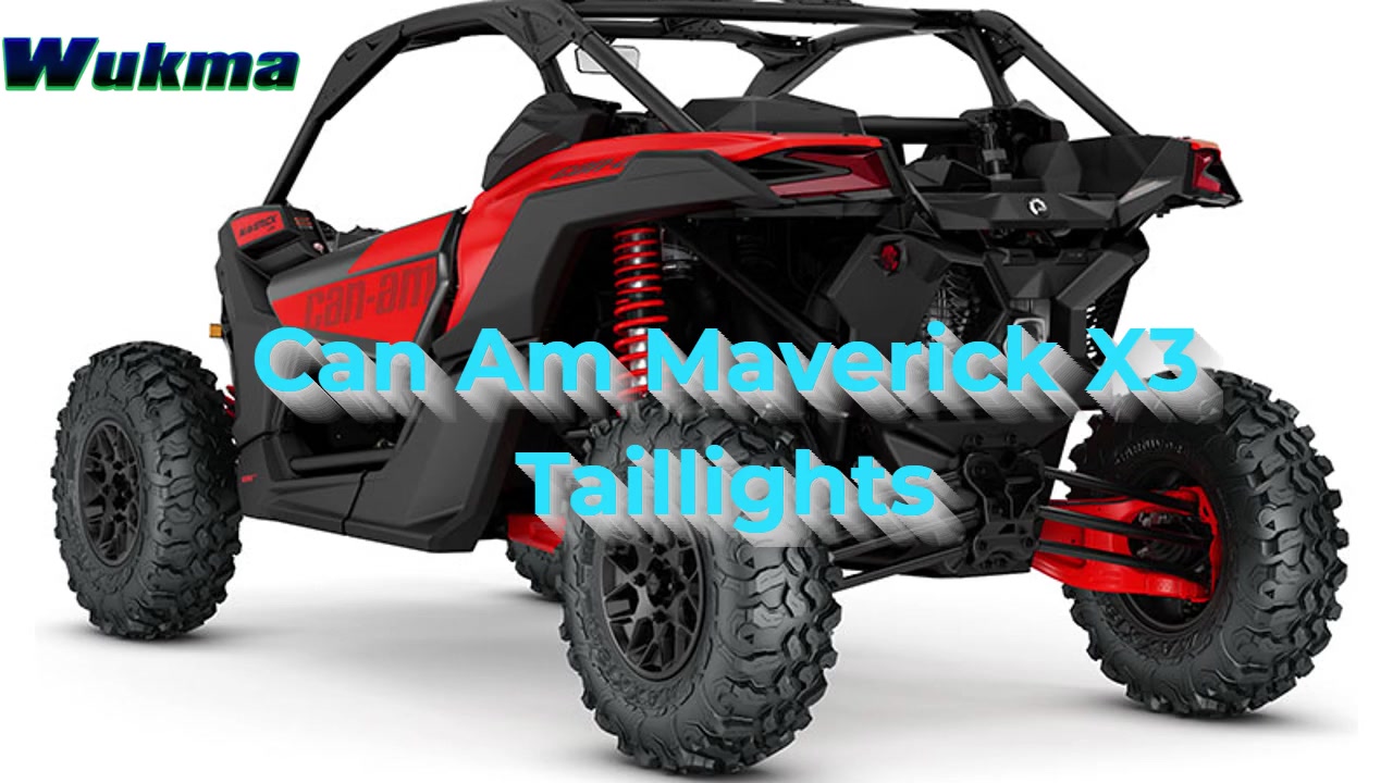 استبدال مصابيح ذيل الخلفية الخلفية ليمكن AM Maverick X3 XDS XRS Max Turbo R 2017 2018 2019
