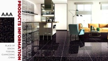 BLACK PULATI FULL BODY POLISHED TILE