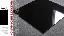 SUPER BLACK FULL BODY POLISHED TILE