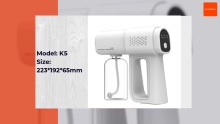 2021 Amazon Hot New Portable 15w Air Spray Gun Sprayer Household Wireless Mini Spray Gun Nano Atomizer Disinfection Spray