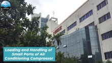 Air-Conditioning Compressor Small Material Loading and Handling