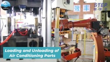 Loading and Unloading of Air-Conditioning Parts