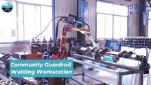 Community Guardrail Welding Workstation