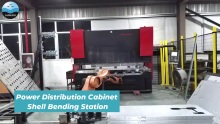 Power Distribution Cabinet Shell Bending Station