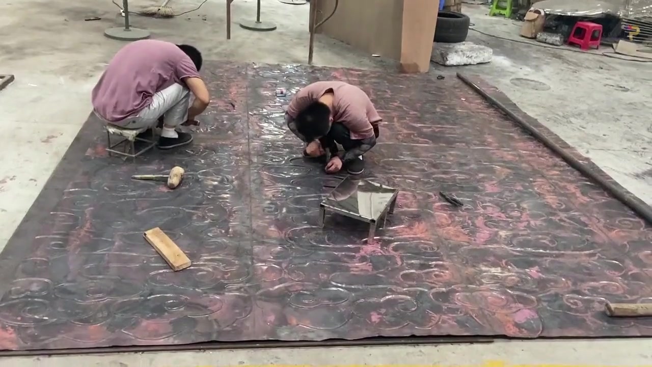 Professional Stainless steel abstract large wall art decoration manufacturers