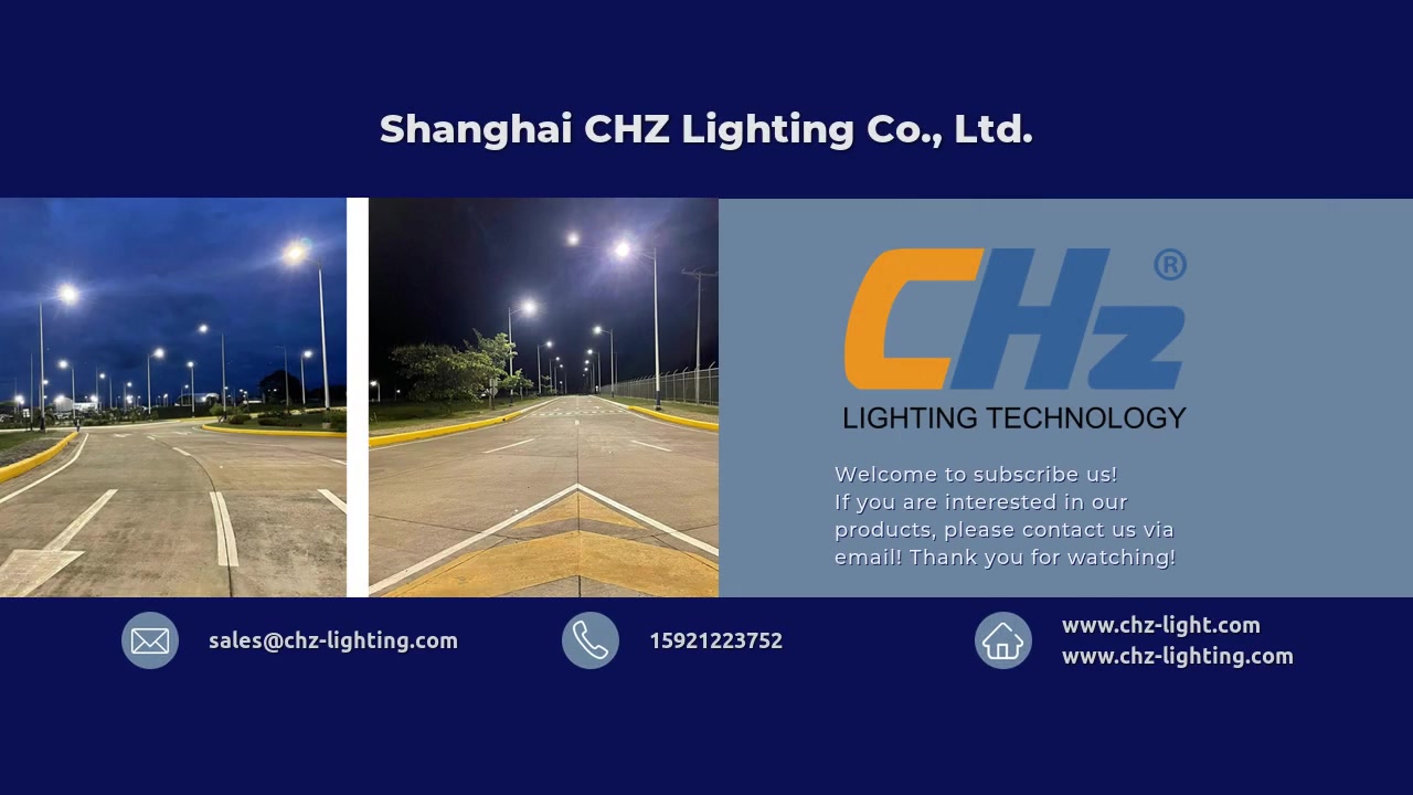 Professional Street lighting project CHZST40 LED street lightin