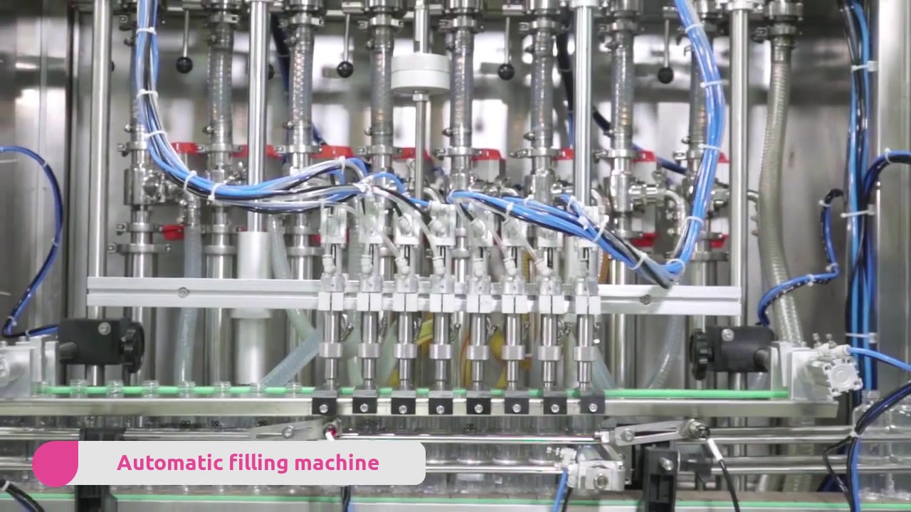 Ligne de machine de remplissage automatique de lubrifiant de lubrifiant personnel d'atelier intelligent GMP China Factory