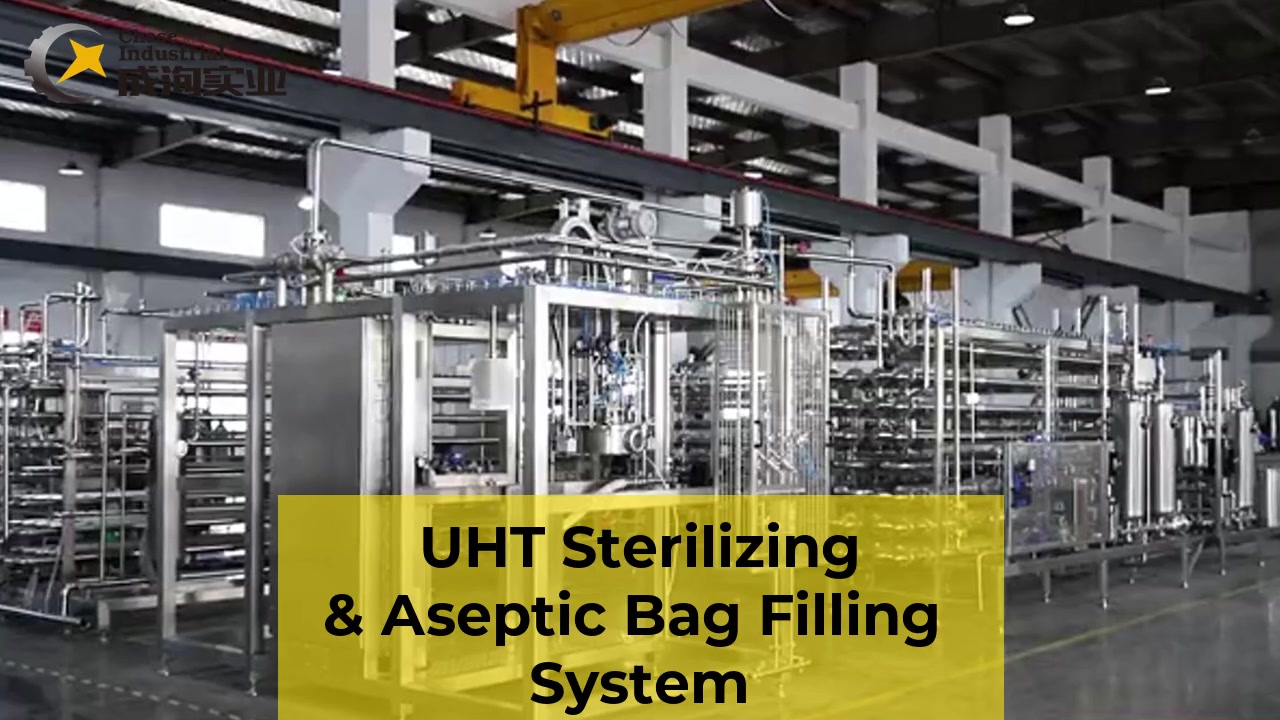 Professional UHT sterilizing and Aseptic filling system manufacturer