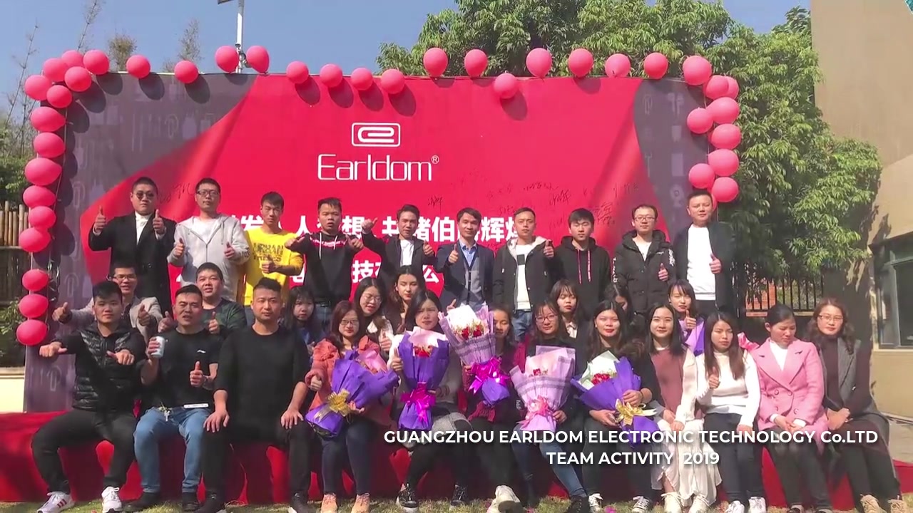 Guangzhou earldom Electryonic Technology Activité de l'équipe CO.LTD 2019