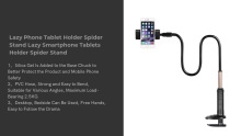 Lazy Telefonoa Tablet Tituler Armiarma Stand Smartphone Tablet Titularra Armiarma Stand