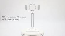Top Sale Custom Logo 360 Degree Adjustable Cell Phone Mount Laptop Desktop Mobile Tablet Stand Phone Holder